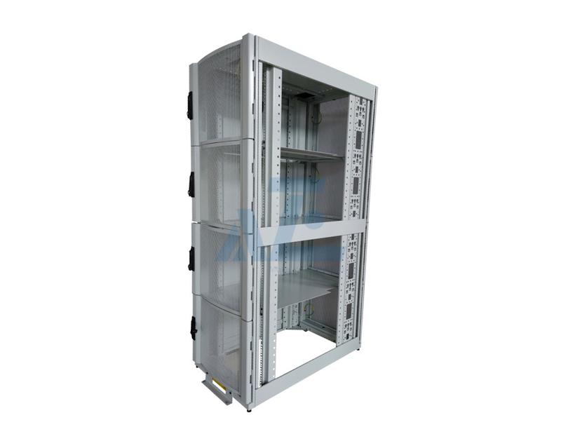 AZE Colocation Rack Cabinet, 4-Bay, 48U, Black, 2248H x 600W x 1200D mm