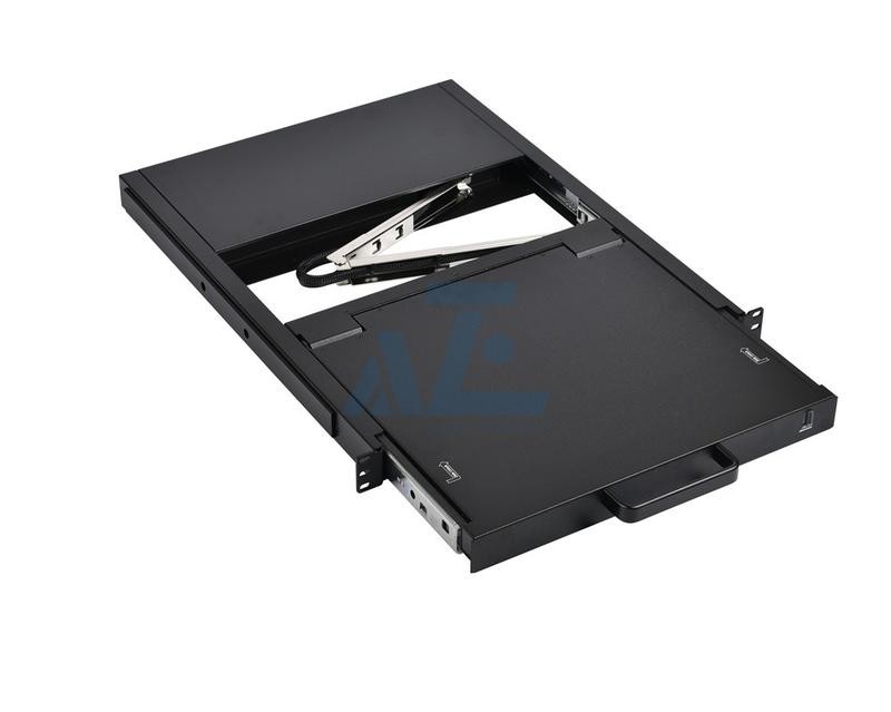 1U Rack Mount 16 Port USB HDMI 18.5" Widescreen LCD KVM Console