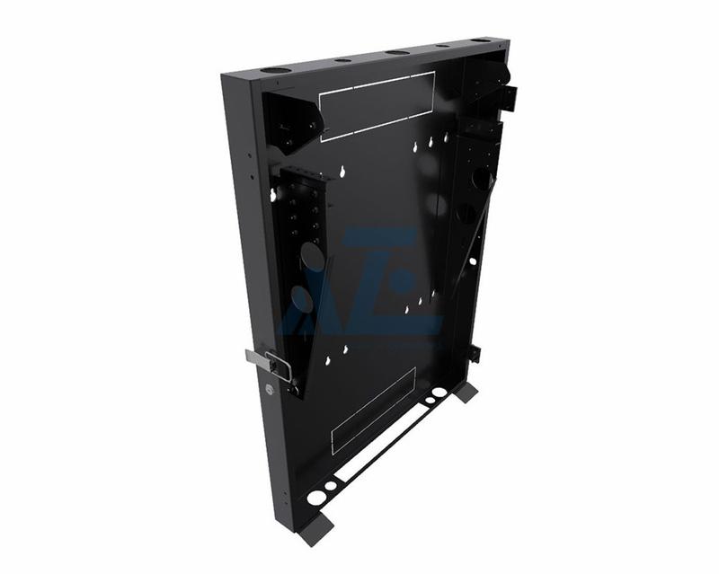 2U Vertical Wall Mount Rack Enclosure - 20 Inch Switch Depth