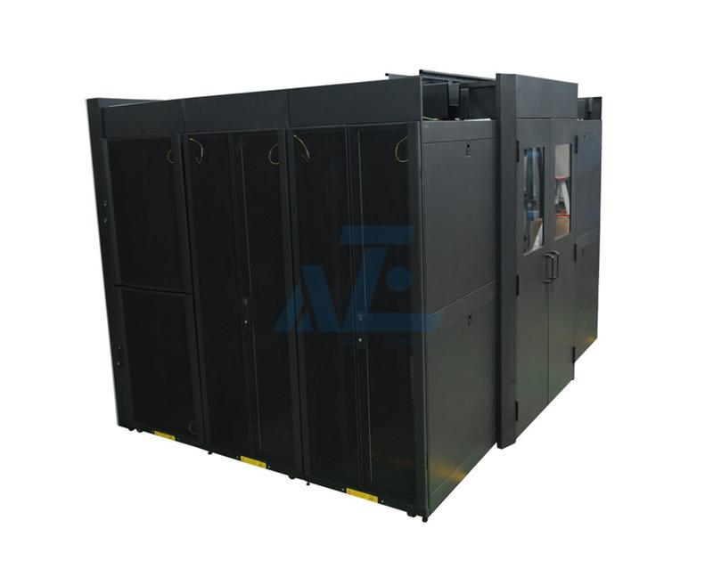 Modular Cold Aisle Containment w/ 42U 600mm x 1200mm Server Cabinets