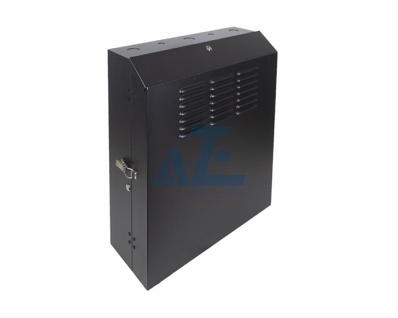 5U Vertical Wall Mount Rack Enclosure - 20 Inch Switch Depth