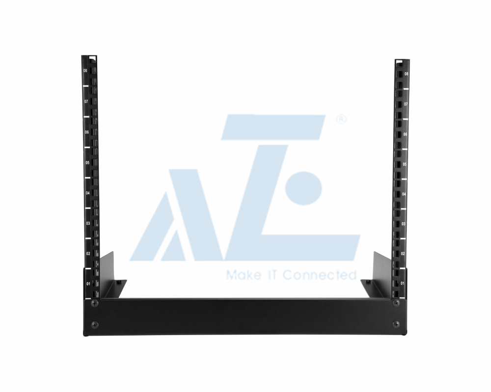 12U 19 in. 2-Post Open Frame Desktop Rack