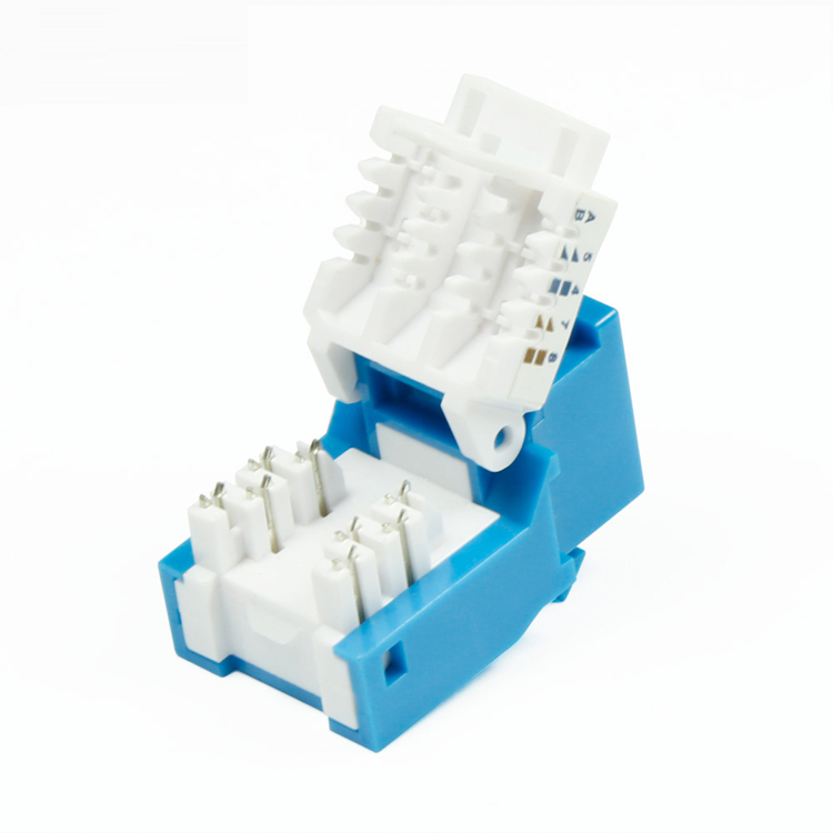 CAT5e RJ45 (8P8C) Unshielded Toolless Keystone Jack Module