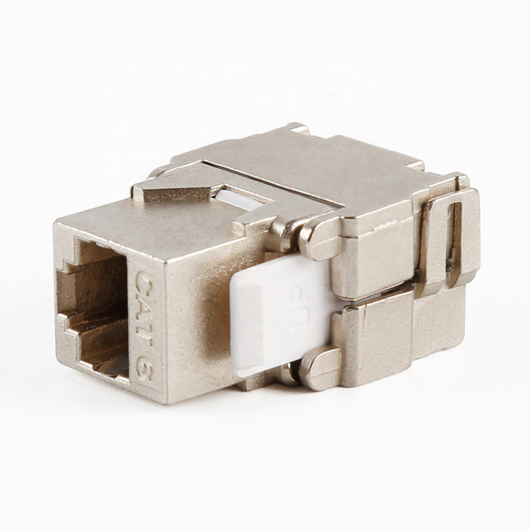 CAT6 RJ45 (8P8C) Shielded Toolless Keystone Jack Module