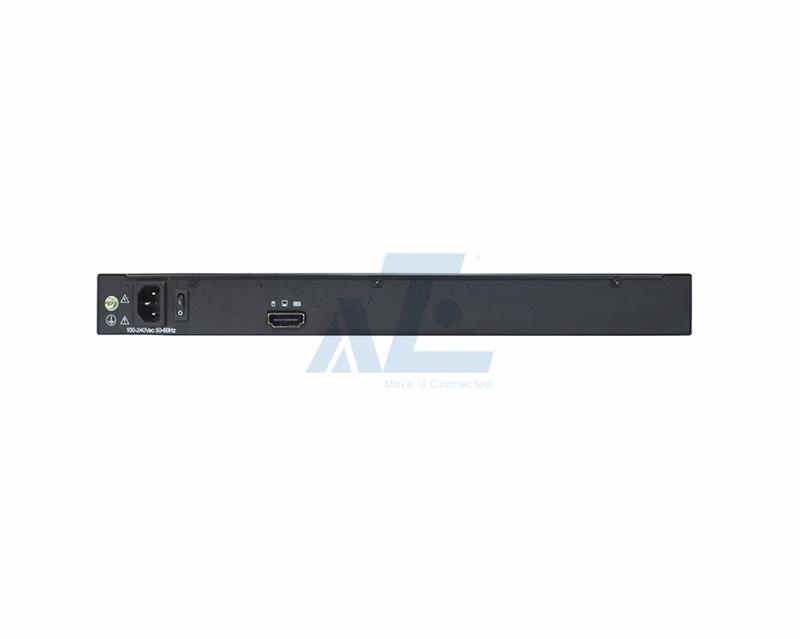 1U Rack mount 18.5" Widescreen HDMI LCD KVM Console