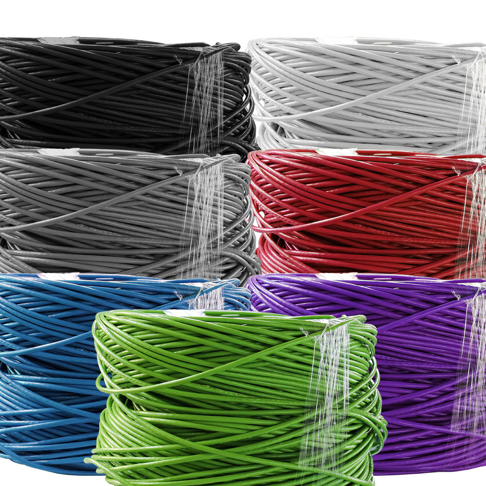 CAT6A Industrial Shielded (S/FTP) Ethernet Bulk Cable, 1000ft (305m)