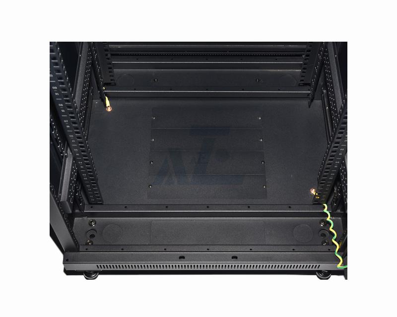 Half Height Network Rack Cabinet,18U, Black, 990H x 600W x 800D mm