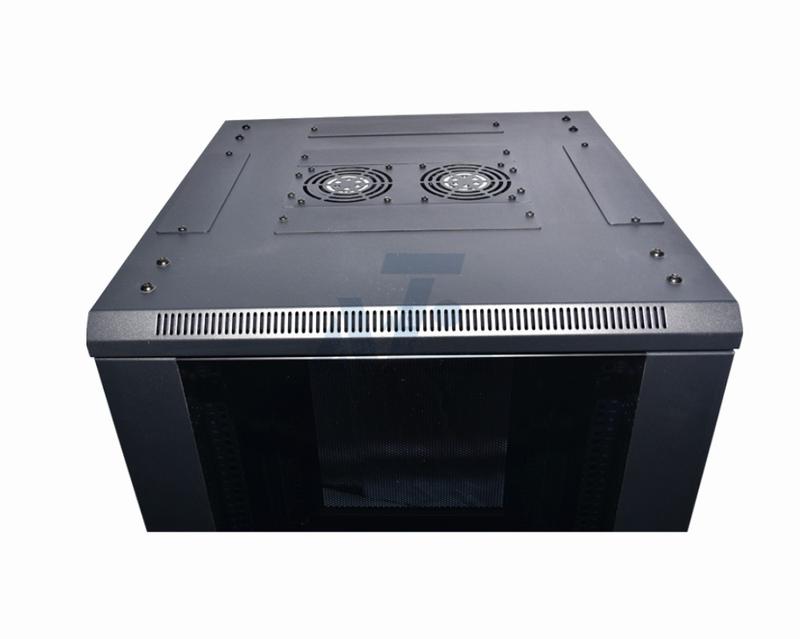 Network AV Rack Cabinet,22U, Black, 1170H x 600W x 600D mm