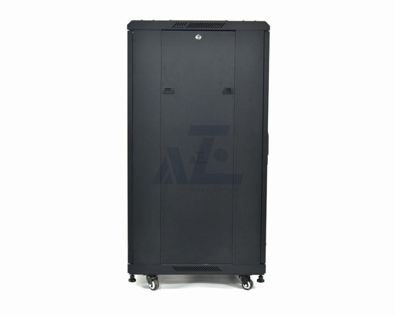 Network AV Rack Cabinet,18U, Black, 990H x 600W x 600D mm