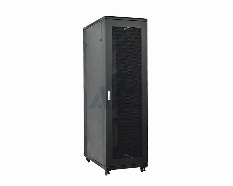 Network Rack Enclosure,42U, Black, 2040H x 600W x 1000D mm