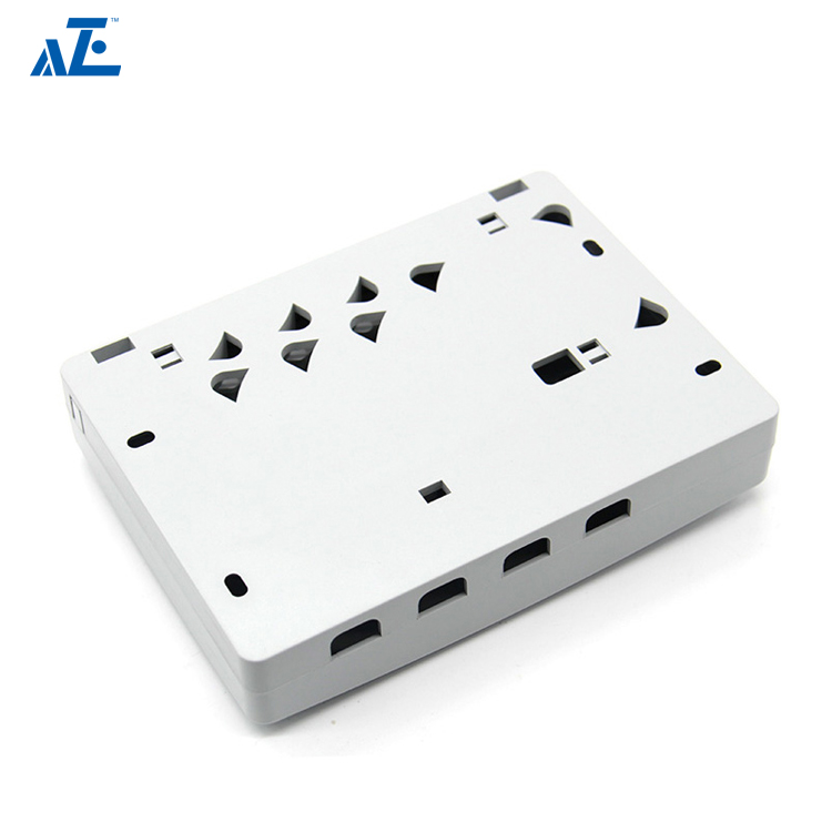 4 Port Indoor Wall Mount Fiber Terminal Box with Shaft