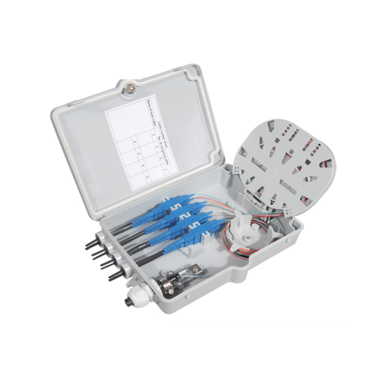 8 Port IP65 Outdoor Fiber Optic Distribution Box