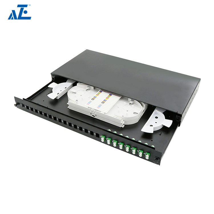 1U 19" Rack Mount Fiber Patch Panel