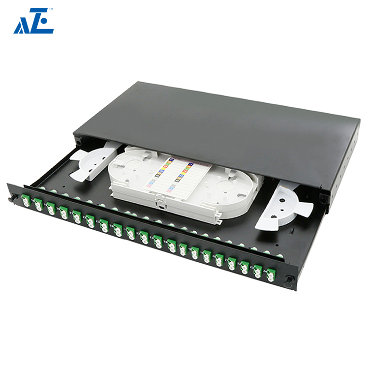 1U 19" Rack Mount Fiber Patch Panel