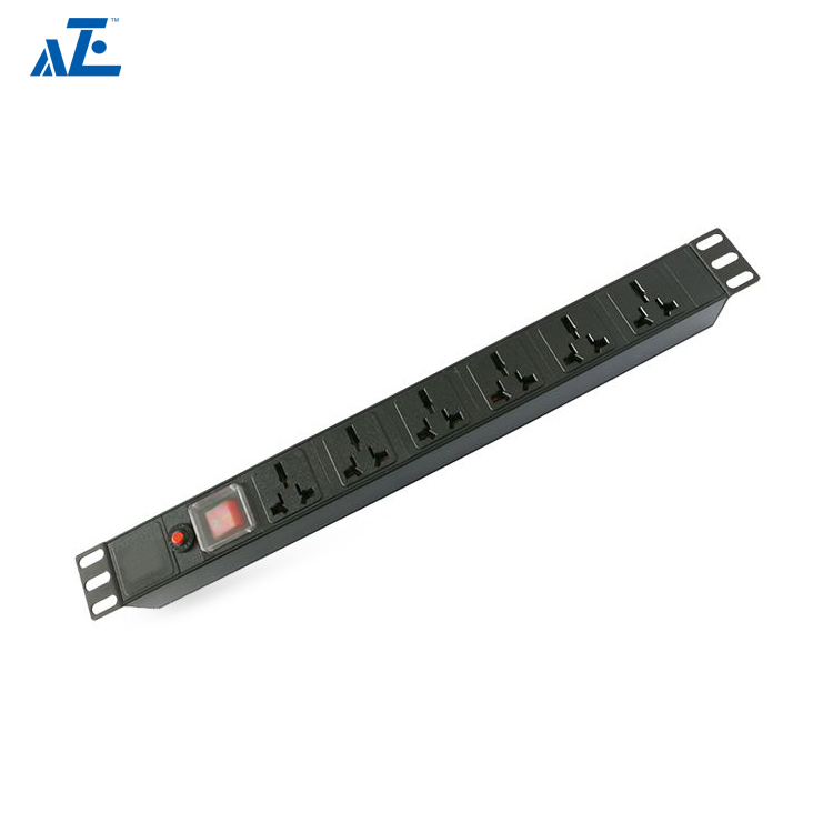 1U 19 inch Horizontal Universal Type Basic Rack PDU