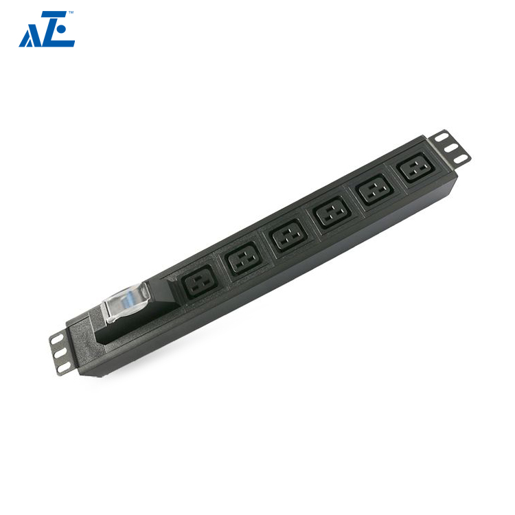 1U 19 inch Basic Rack IEC C19 PDU for Mining Data Center