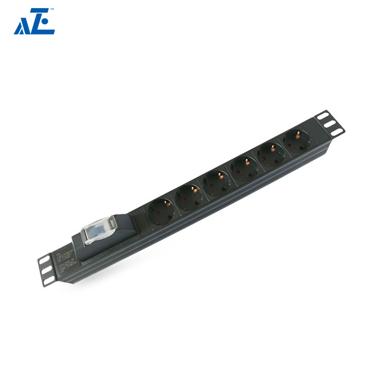 1U 19 inch Germany Basic Rack PDU- Europe Type Power Distribution Unit