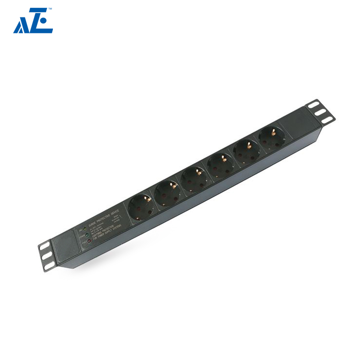 1U 19 inch Germany Basic Rack PDU- Europe Type Power Distribution Unit