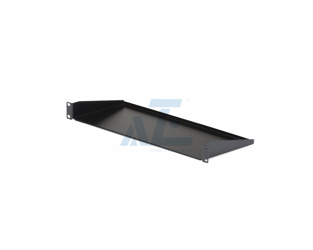 1U 6" Deep Server Rack Shelf - Universal Solid Rack Mount Cantilever Tray