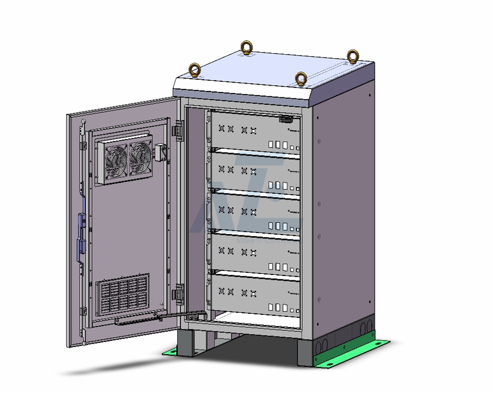 Weatherproof Outdoor Lithium Battery Storage Enclosure Boxes