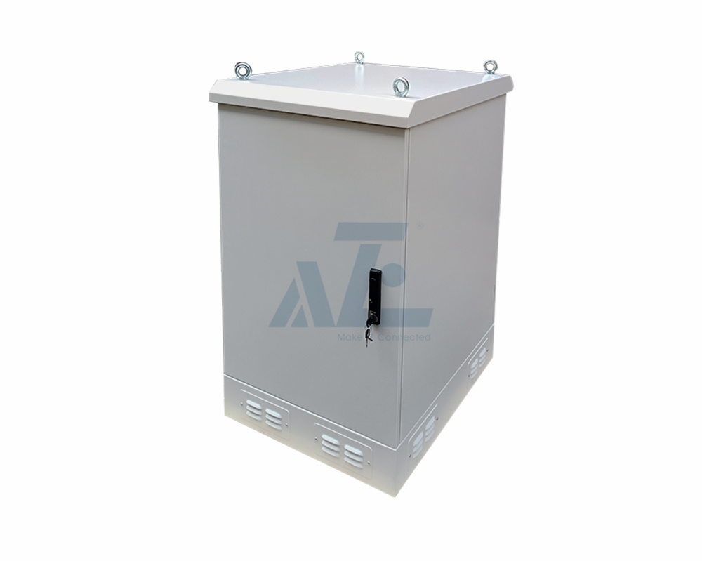 18U Outdoor BESS Battery Energy Storage Cabinet with DC48V/500W Air Conditioner