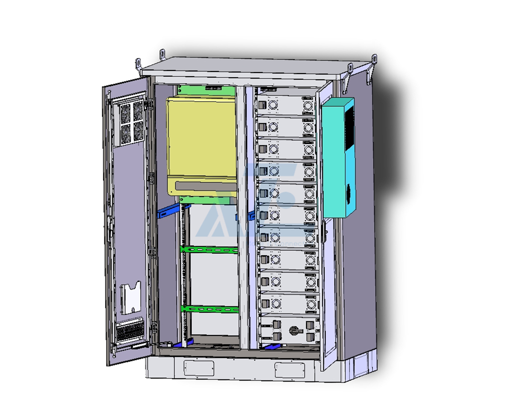 Solar Battery Cabinet Equipment Enclosures for on-grid or off-grid Systems