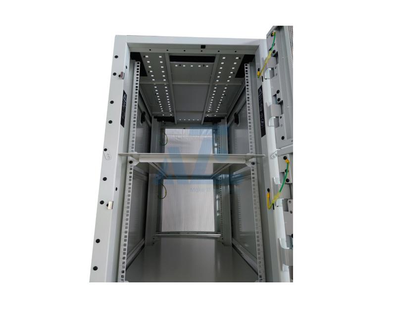 AZE Colocation Server Cabinet Enclosure, 4-Bay , 42U, White, 1992H x 600W x 1070D mm