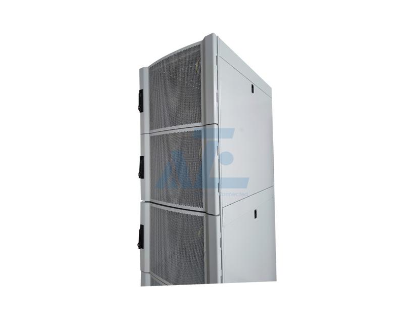 AZE Colocation Server Cabinet Enclosure, 4-Bay , 42U, White, 1992H x 600W x 1070D mm