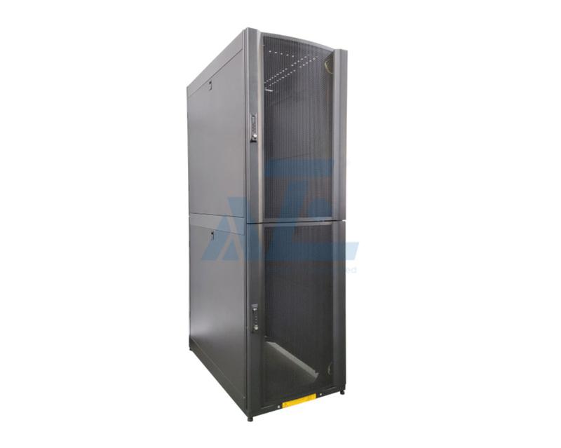 AZE Colocation Rack Enclosure, 2-Bay, 48U, Black, 2258H x 600W x 1200D mm