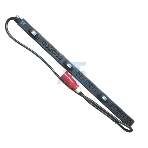 Single-Phase or 3-Phase Vertical Basic Rack PDU, 21 C13 & 3 C19 Outlets