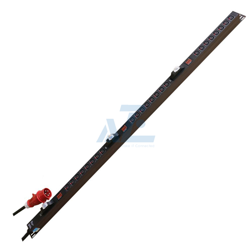 Single-Phase or 3-Phase Vertical Basic Rack PDU, 21 C13 & 3 C19 Outlets