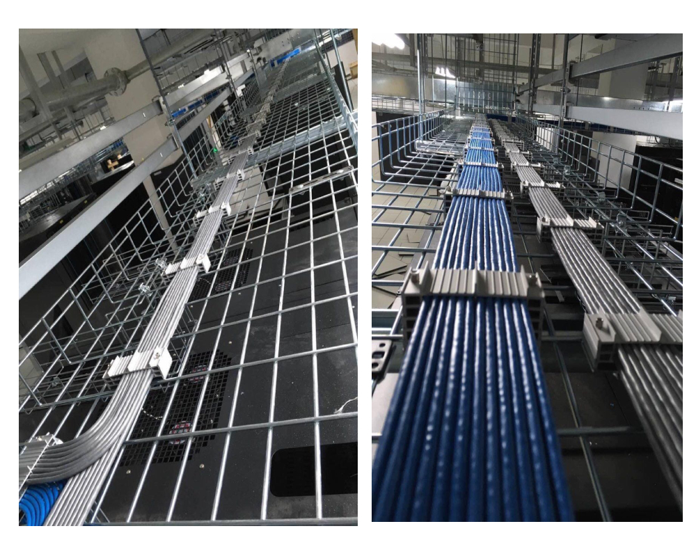 Wire Mesh Cable Tray for Data Center Aisle Containment