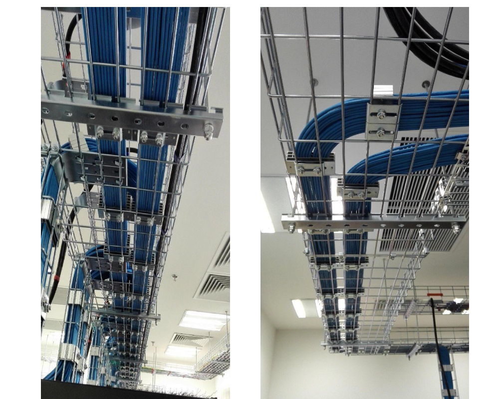 Wire Mesh Cable Tray for Data Center Aisle Containment