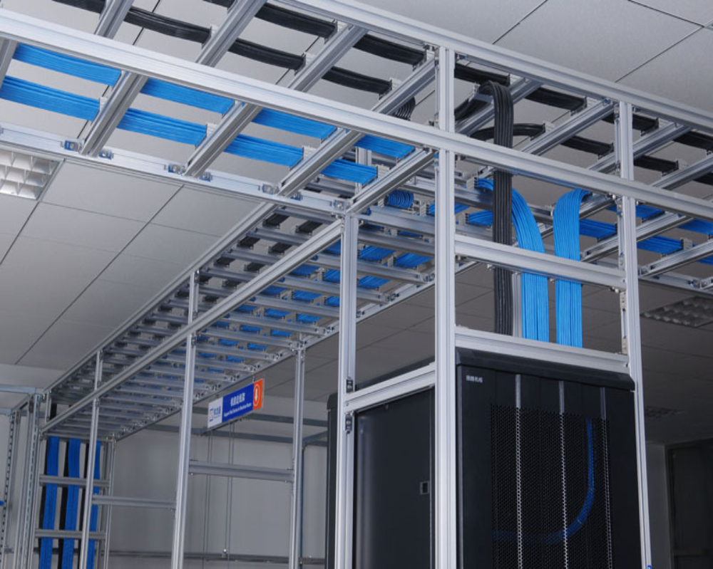 Wire Mesh Cable Tray for Data Center Aisle Containment